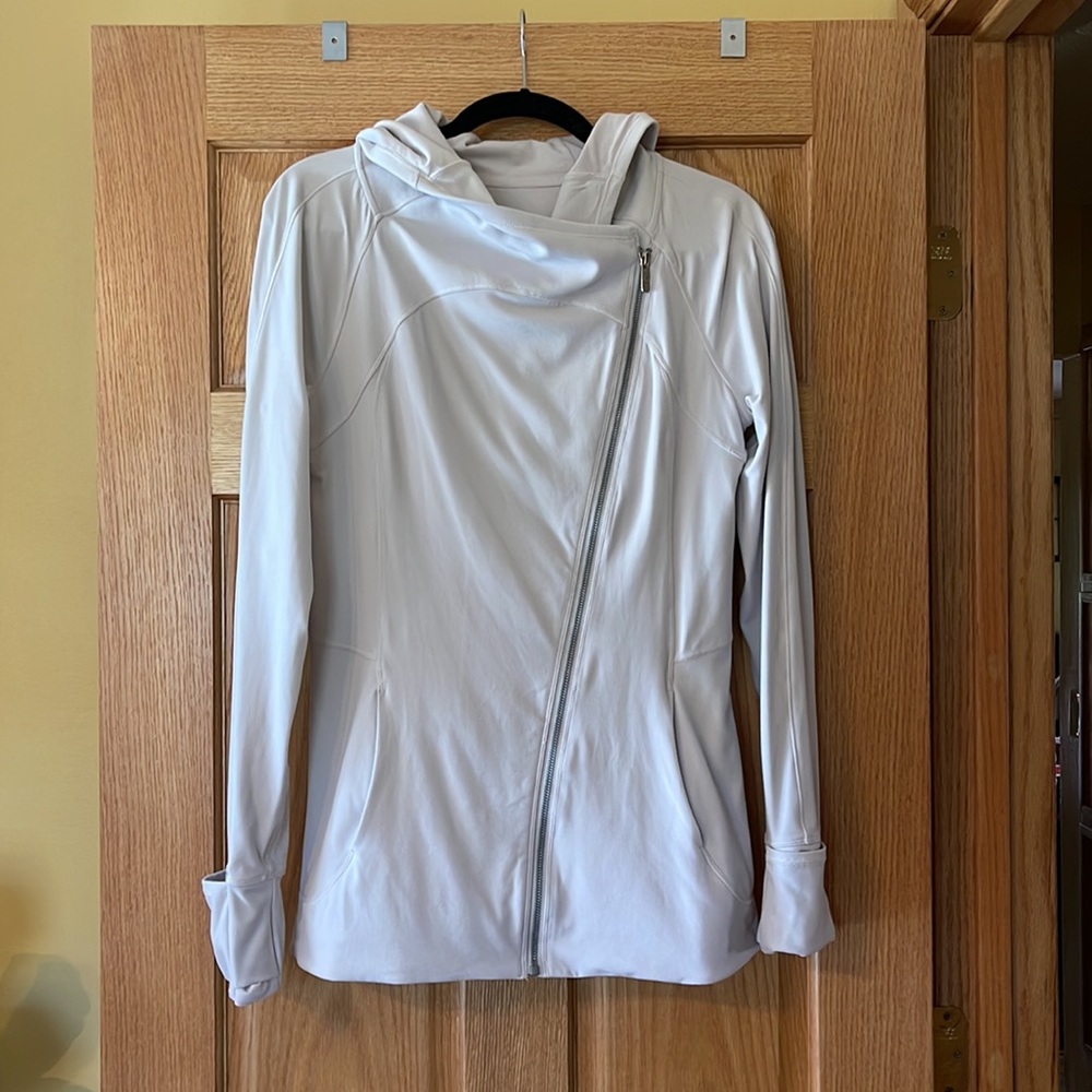 Lululemon Asymmetrical Zipper Sweater Size 10